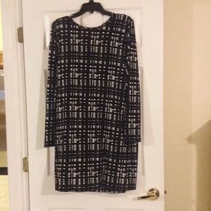 Michael Kors woman's black and white dress